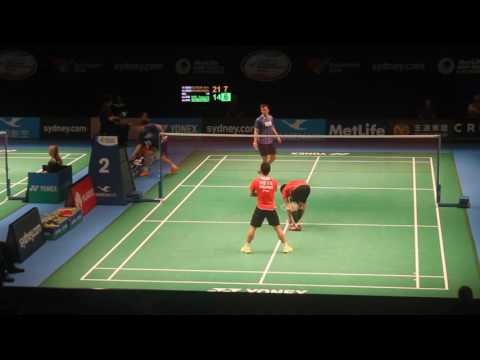 Australian Badminton Open 2016 [MD] - Astrup & Rasmussen vs Hee & Hean