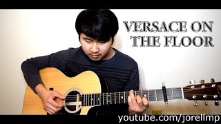 Bruno Mars - Versace on The Floor (Fingerstyle cover by Jorell) INSTRUMENTAL | KARAOKE WITH LYRICS