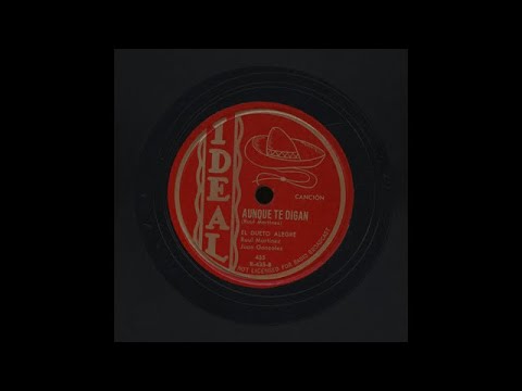 El Dueto Alegre - Aunque Te Digan - Ideal 435-B