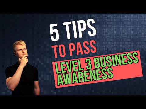 AAT Business Awareness - 5 Tips to Pass Your Exam
