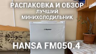 Мини холодильник Hansa FM050.4 - распаковка и краткий обзор лучшего однокамерного холодильника ! фото