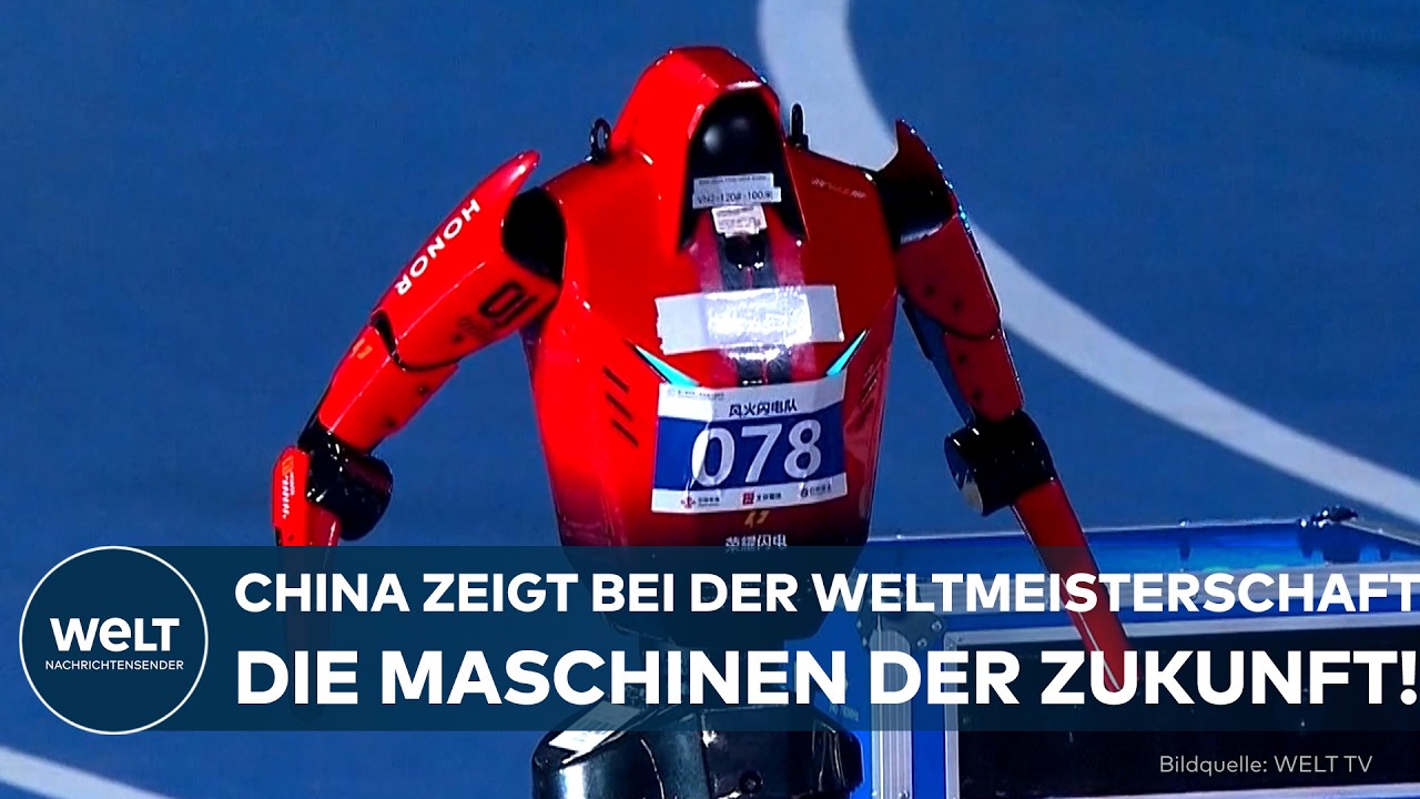 ROBOTER-WM: China zeigt die Maschinen der Zukunft! Humanoide Roboter erobern Industrie