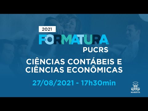 Formaturas 2021/1: Ciências Contábeis e Ciências Econômicas