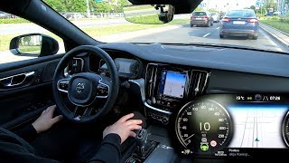 Volvo S60: Pilot Assist 2.0. Traffic jam assist in real-life test :: [1001cars]