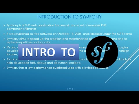 Introduction to Symfony | What is Symfony? | Features | Reasons to use Symfony | Pros and cons
