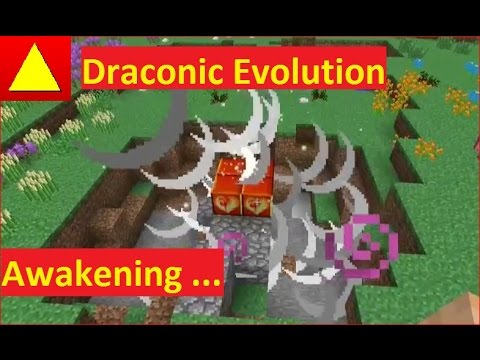 Awakened Draconium aus einem mit TNT gesprengten Drachenherzen Minecraft Tutorial