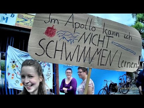 Emden Borssum Gebt uns unser Freibad zurück! Große Bürger-Demonstration