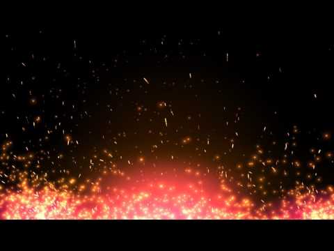 8K ~Digital Fire Sparks Effect~ 4320p For Video Editors Free Moving Background VJ CGI Loops AA-VFX