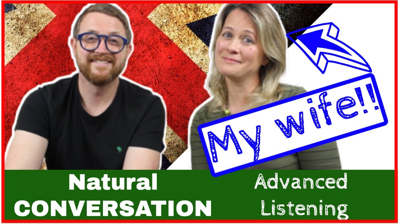 Natural CONVERSATION in ENGLISH!! ADVANCED listening Comprehension!! - ONLY ENGLISH!