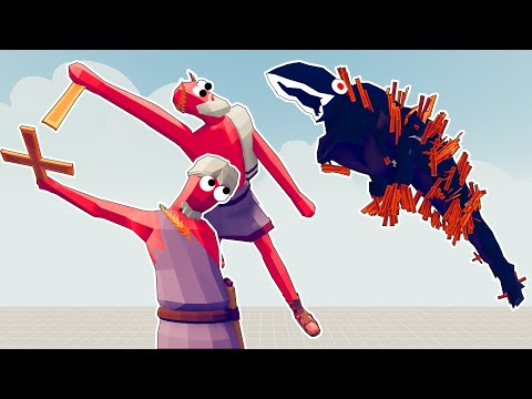 RAPID MATHEMATICIAN GOD + PHYLOSOPHER GOD vs EVERY UNIT - Totally Accurate Battle Simulator | TABS