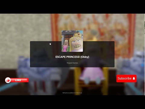 NEW ESCAPE PRINCESS! OBBY FULL GAMEPLAY #roblox #gameplay