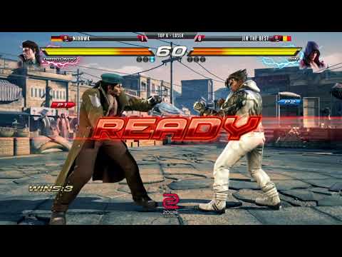 Tekken Brussels Challenge - T7 - Top 6 Loser - MiHawk [DE](Dragunov) Vs JinTheBest [BE](Jin)