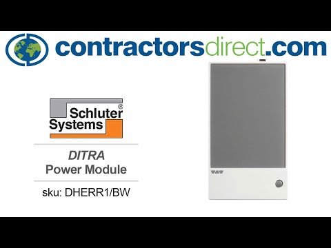 Schluter Ditra-Heat E-RR Power Module. Contractors Direct.