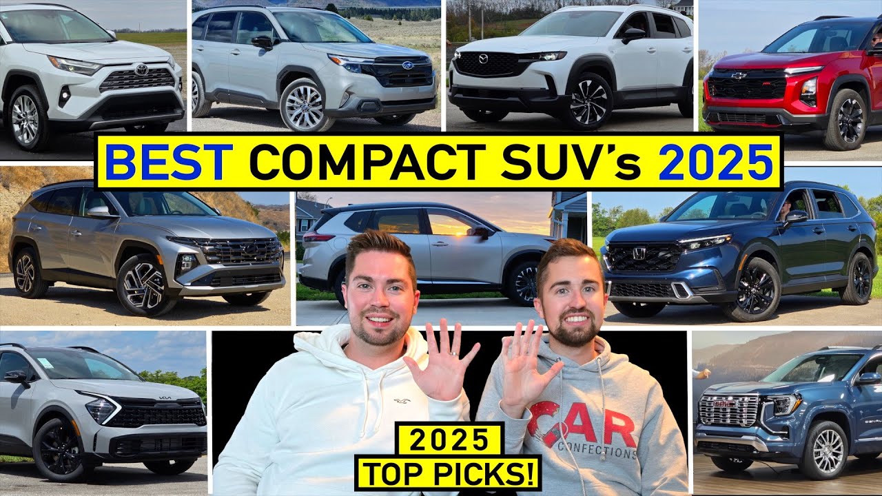 BEST Compact SUVs for 2025 -- Our TOP PICKS After Reviewing ALL of Them! (Top 10)