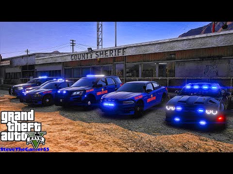 Playing GTA 5 As A POLICE OFFICER Highway Patrol|| GSP|| GTA 5 Mod| 4K