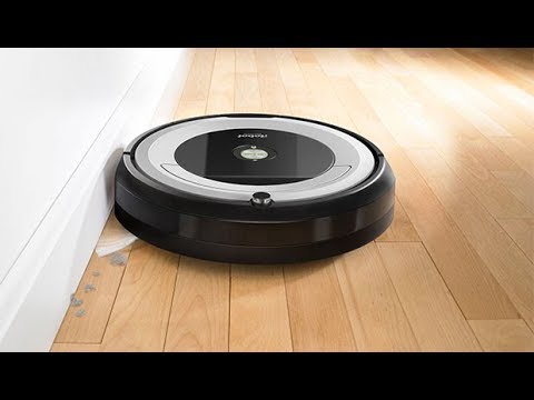 Dulkių siurblys - robotas iRobot Roomba 681, Juodas video