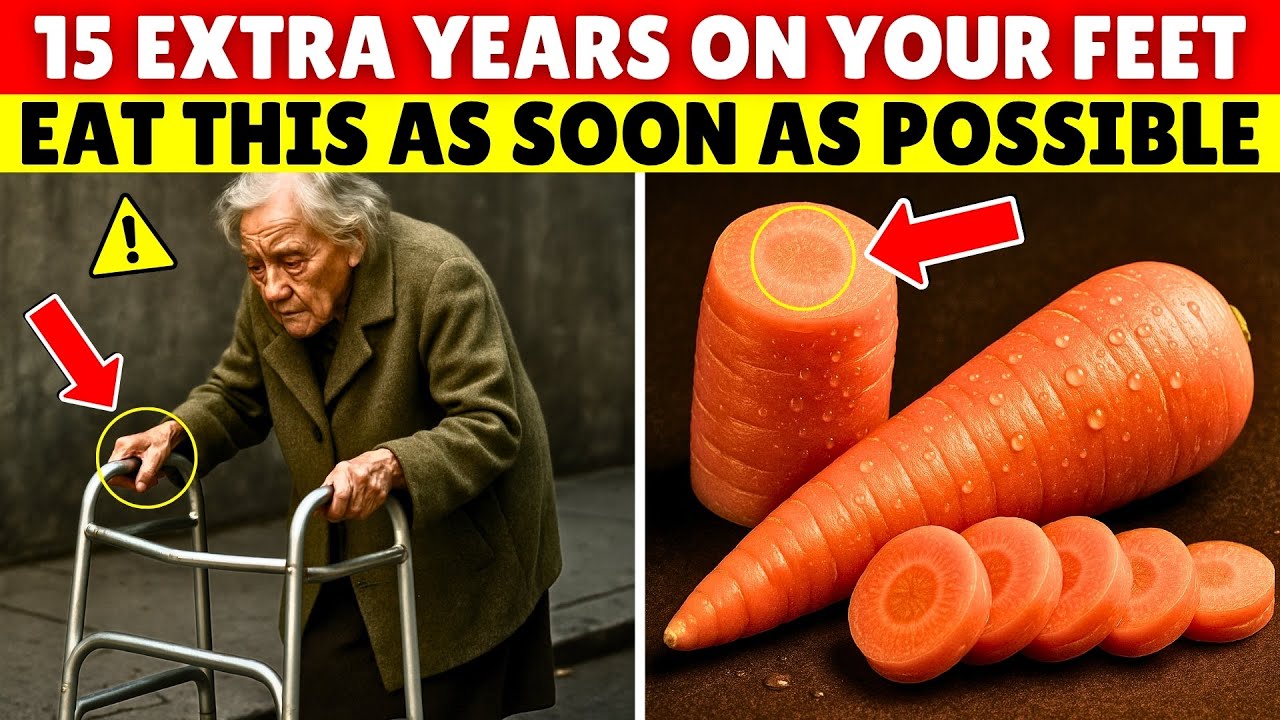Over 65? THIS Food Could Keep You Walking for 15 MORE Years | Senior Health Tips