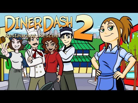 Diner Dash 2: Restaurant Rescue - Margarita's Cantina - Level 22