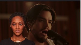 FIRST TIME REACTING TO | ADAM LAMBERT &quot;FEEL SOMETHING&quot; (LIVE SESSION) REACTION