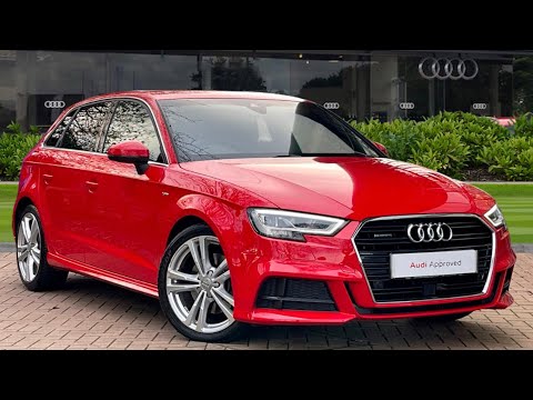 Approved used - Audi A3 Sportback S line 40 TDI quattro 184 PS S tronic at Stafford Audi
