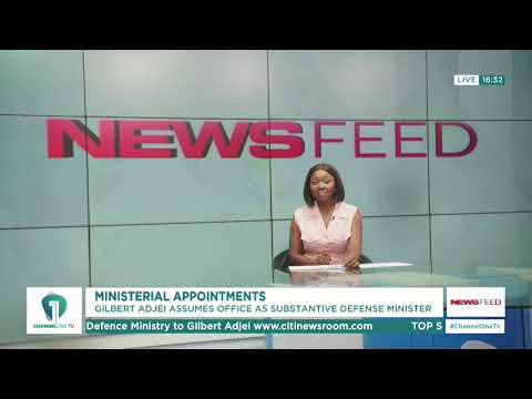 Kenneth Gilbert Adjei Takes Over as Defence Minister