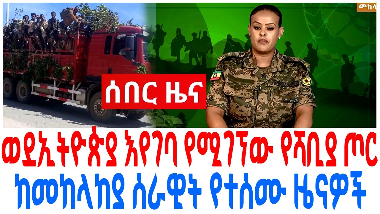 ወደኢትዮጵያ እየገባ የሚገኘው የሻቢያ ጦር ከመከላከያ ሰራዊት የተሰሙ ዜናዎች