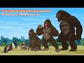 GODZILLA vs Evolution of KING KONG: Size Comparison - P3 | Godzilla Animation Cartoon