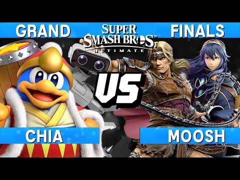 Smash Ultimate Tournament Grand Finals - Chia (King Dedede/ROB) vs Moosh (Lucina/Simon) - S@LT 166