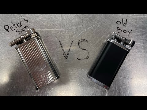 Old boy vs. Peterson pipe lighter litany