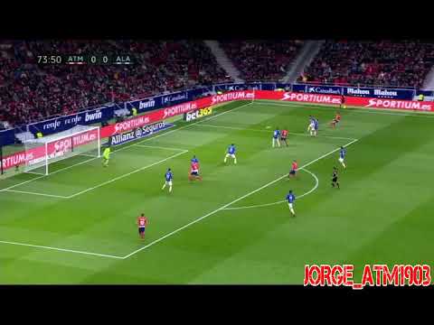 Atlético De Madrid 1- 0 Alavés La Liga 17/18 J16 Gol de Torres ESPN2