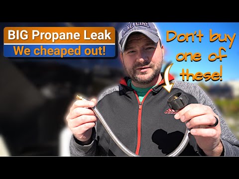 Don't buy these for your RV! | RV Propane leak