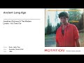 Jonathan Richman & The Modern Lovers - Ancient Long Ago