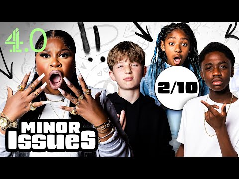 Savage Kids Rate… BEST CLAPBACKS! | Minor Issues | @channel4.0