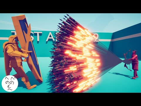 GOLD KNIGHT SHIELD vs EVERY GOD in TABS Totally Accurate Battle Simulator