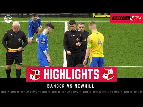Newhill v Bangor - Under 18 Keith Hamilton Cup Final - February 2023