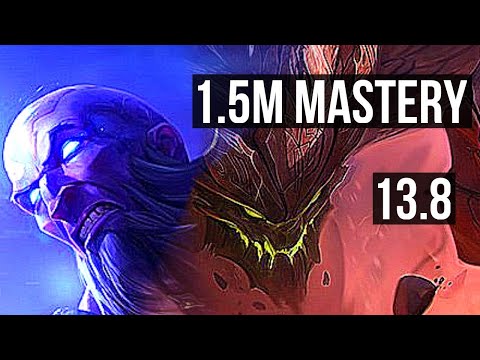 RYZE vs MALPHITE (TOP) | 7/1/6, 1.5M mastery, Dominating | KR Diamond | 13.8