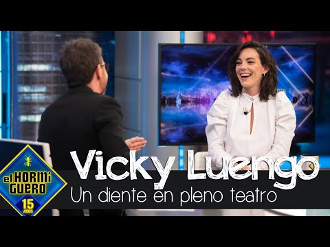 Vicky Luengo recuerda la anécdota que le costó un diente en plena función de teatro - El Hormiguero