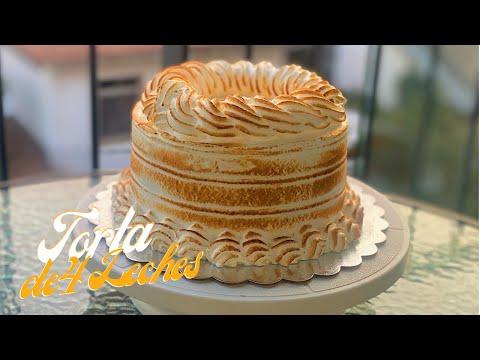 Torta Cuatro Leches | Receta Torta | PanquequeDeNaranja