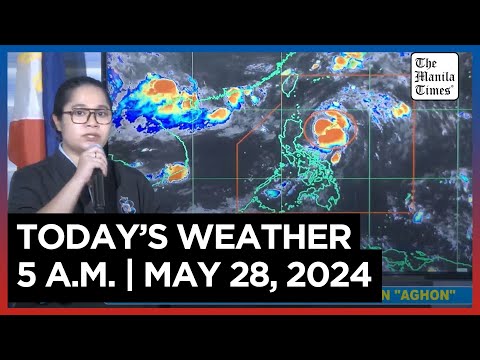 Today's Weather, 5 A.M. May 28, 2024