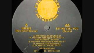 MASSIVE TUNE! DJ MAYHEM 'INESSE' RAY KIETH REMIX, FACE RECORDS AWSOME ORIGINAL CLASSIC DRUM AND BASS 2