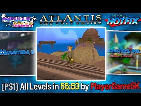 Disney's Atlantis: The Lost Empire (PS1) - All Levels in 55:53 - GDQ Hotfix Show: Awfully Silly