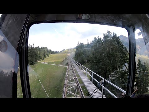 Vöest-Alpine Standseilbahn Rosshütte Funicular Up 2019 POV Onride