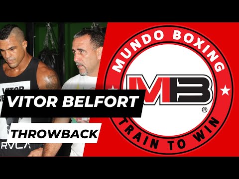 "THROWBACK"  TRAINING CAMP VITOR BELFORT TRAINING WITH PEDRO DIAZ.