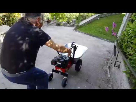 Carriola a motore EUROSYSTEMS CARRY BRIGGS&STRATTON 450 E-SERIES MOTOCARRIOLA