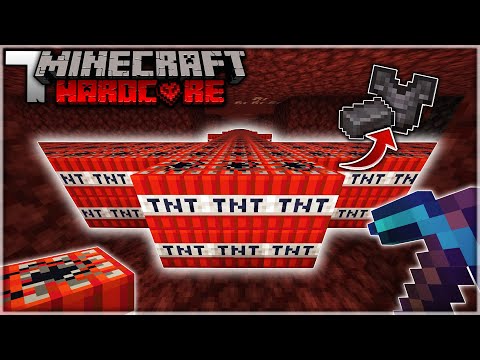 I Will Blow Up ??? TNT for Netherite in Minecraft Hardcore... (#7)
