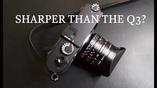 Video thumbnail for Leica 28mm Summilux-M f/1.4 ASPH vs Leica Q3 lens by S C