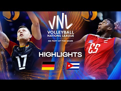 Germany 🇩🇪 vs. Cuba 🇨🇺 - Highlights | Week 2 | Men's VNL 2025