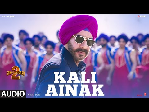 SON OF SARDAAR 2: Kali Ainak (Audio) | Ajay Devgn | Mrunal | Romy, Lijo George, Dj Chetas, Kumaar