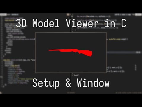 Making a 3D Model Viewer in C | Ep. 1