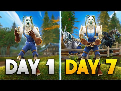 I Spent 7 Days Farming Mounts In World Of Warcraft!